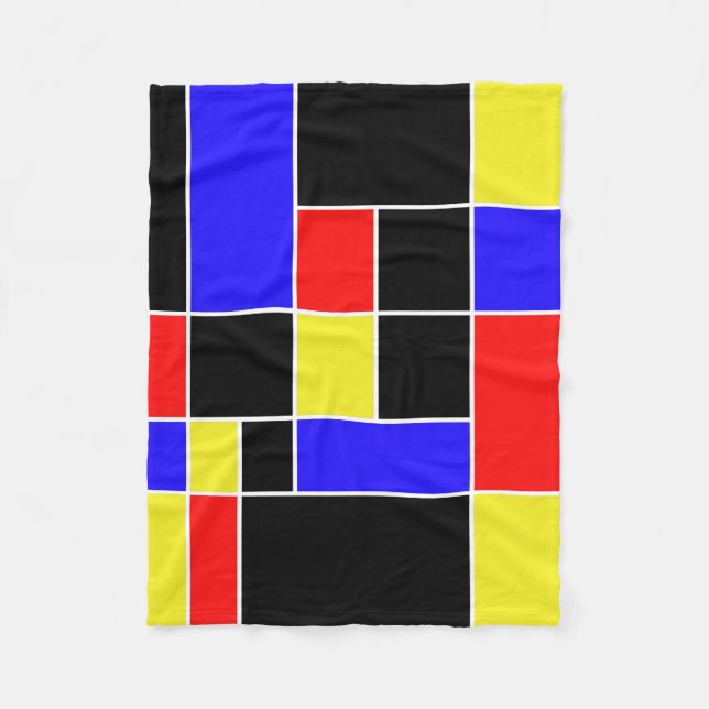 Manta Polar Mondrian #45 (Anverso)