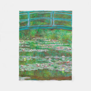 Manta Polar Monet japonés Footbridge