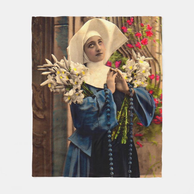 Manta Polar monja azul alrededor de 1910 (Anverso)