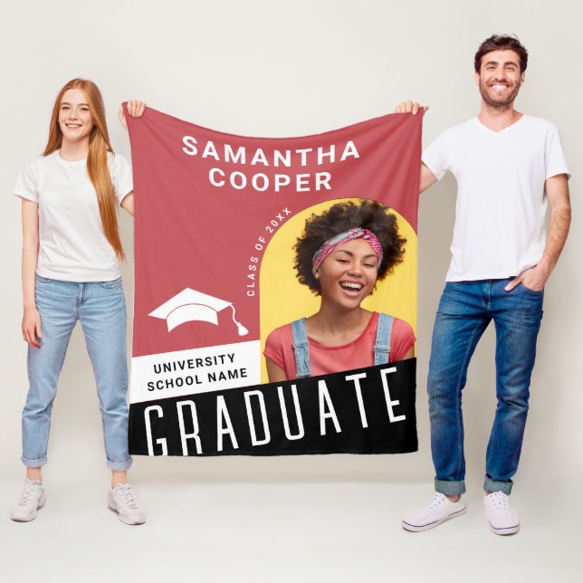 Manta Polar Monja de la Fleece Fleece Graduación de Foto Arch (In situ)