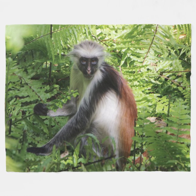Manta Polar Monkey Fleece Blanket (Frente (Horizontal))
