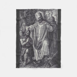 Manta Polar Mono benedictino inglés de Saint Boniface