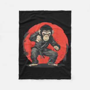 Manta Polar Mono de Judo Taekwondo MMA Jiu-Jitsu Kung Fu Mono