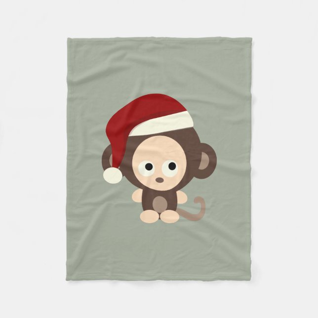 Manta Polar Mono de los navidades (Anverso)