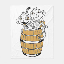 Manta Polar Mono tribal personalizado