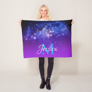 Manta Polar Monograma celeste ombré de estrellas brillantes vi