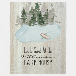 Manta Polar Monograma de alquiler de vacaciones en Lake House