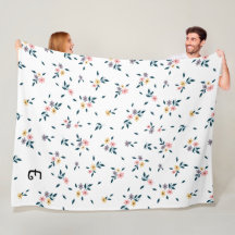 Monograma de Encanto de Flor