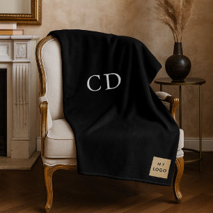 Manta Polar Monograma de la empresa de personalizado del logot