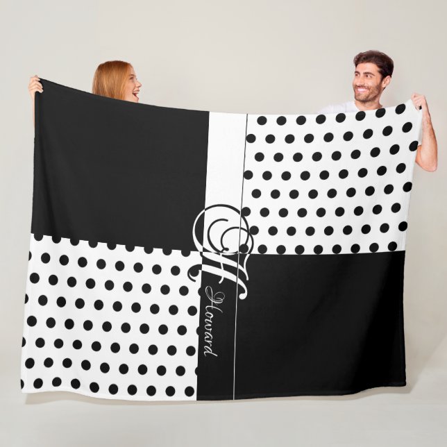 Manta Polar Monograma H (In situ)