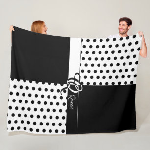 Manta Polar Monograma Q