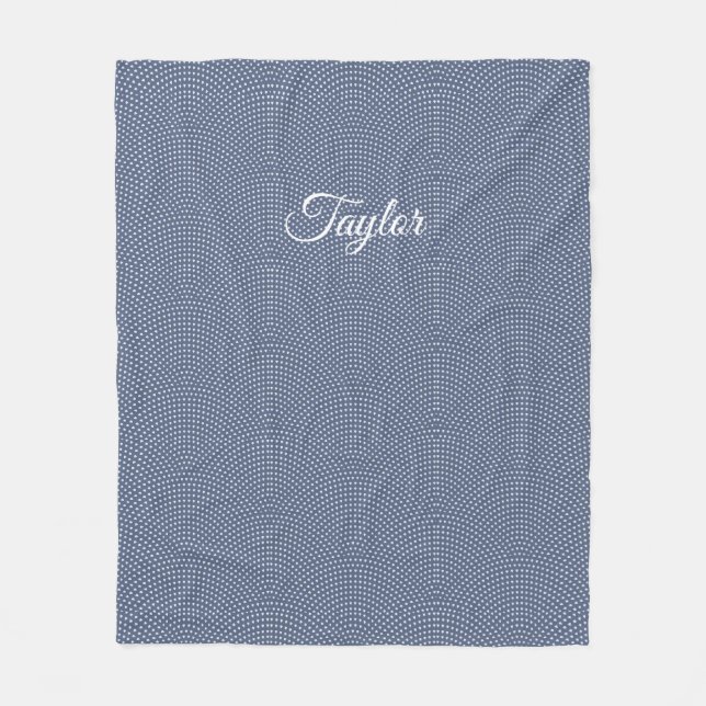 Manta Polar Monogramo Fleece Blanket (Anverso)