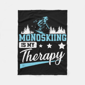Manta Polar Monopatinar Es Mi Terapia Chistoso Monopatín