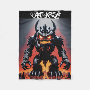 Manta Polar Monster Blanket de Robo-Block