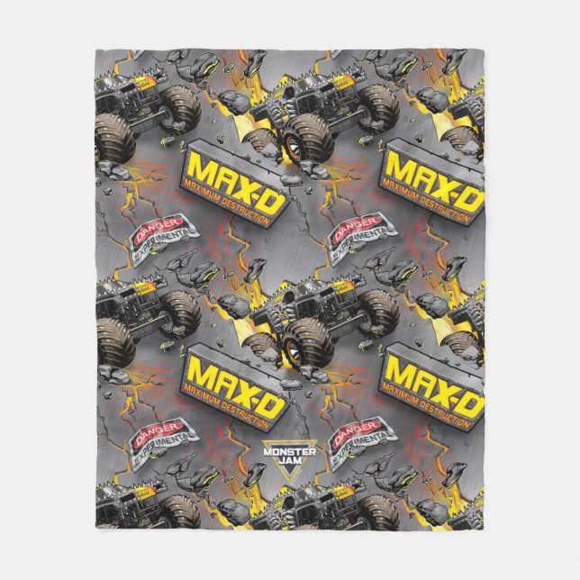Manta Polar Monster Jam Max-D (Anverso)