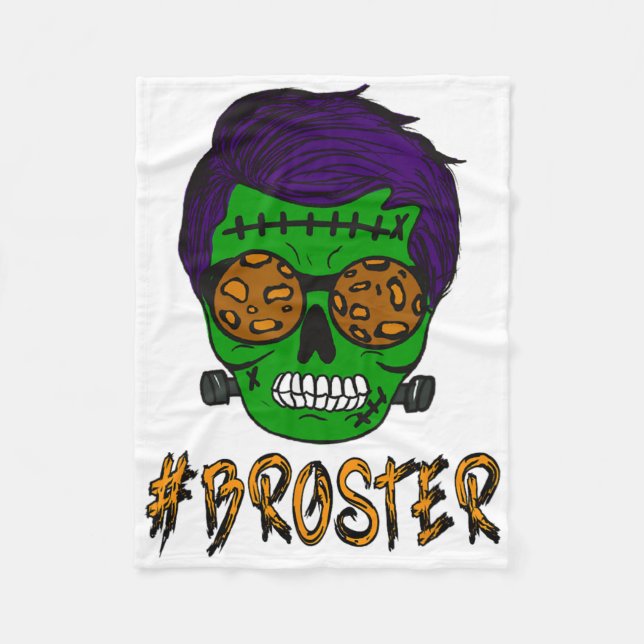 Manta Polar Monster Skull Broster Brother Halloween Mateo F (Anverso)