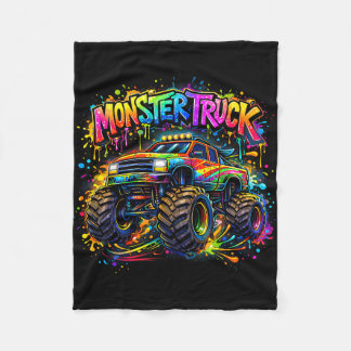 Manta Polar Monster truck retro colorful graffiti toddlers