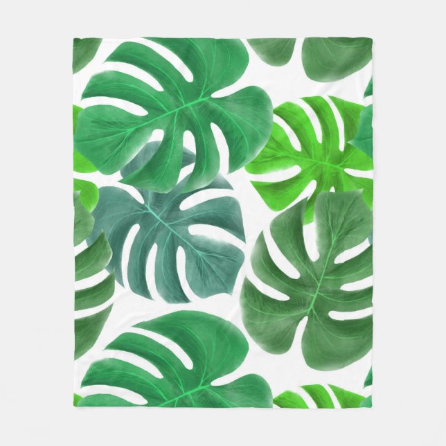 Manta Polar Monstera (Anverso)