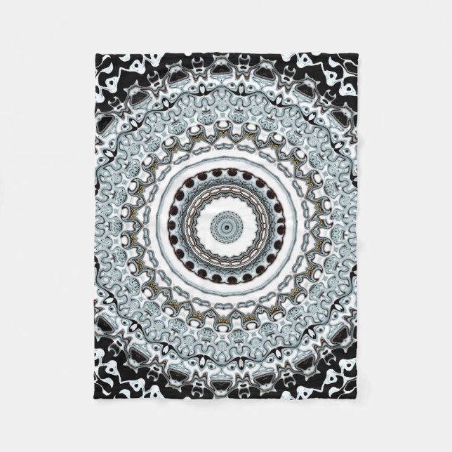 Manta Polar Monstruos de Mandala 2 (Anverso)