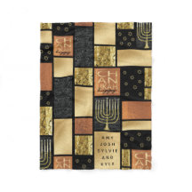 Montaje dorado de Chanukah