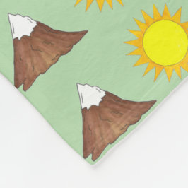 Manta Polar Montaña montañosa Camping Senderismo Naturaleza al