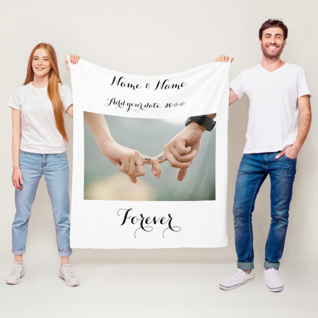 Manta Polar Montañas de personalizado (In situ)