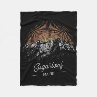 Manta Polar Montañas Sugarloaf Maine Senderismo Al Aire Libre