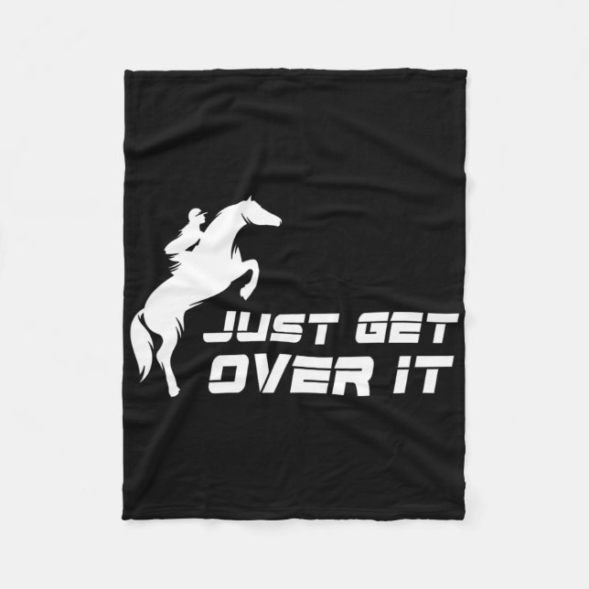 Manta Polar Montar en inglés a caballo Chica Jumper Hunter (Anverso)