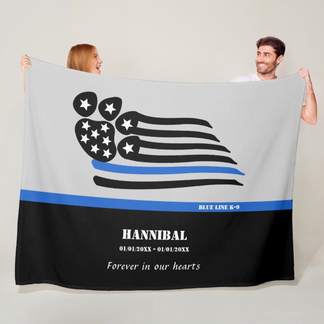 Manta Polar Monumento a los perros de la policía K-9 de la Lín (In situ)