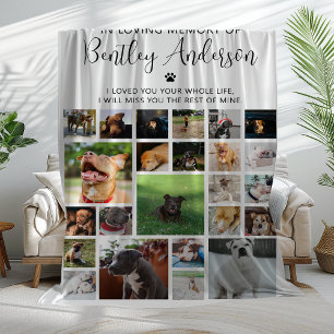 Manta Polar Monumento personalizado a 24 Mascotas de fotografí