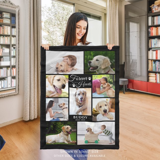 Manta Polar Monumento por siempre en nuestro corazón Collage d (Subido por el creador)