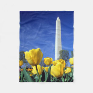 Manta Polar Monumentos Monumento a Washington en primavera