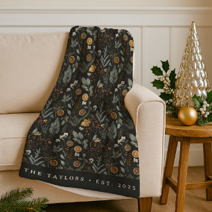 Manta Polar Moody Winter Botanalized Personalizado