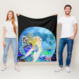 Manta Polar Moon Fleece Blanket