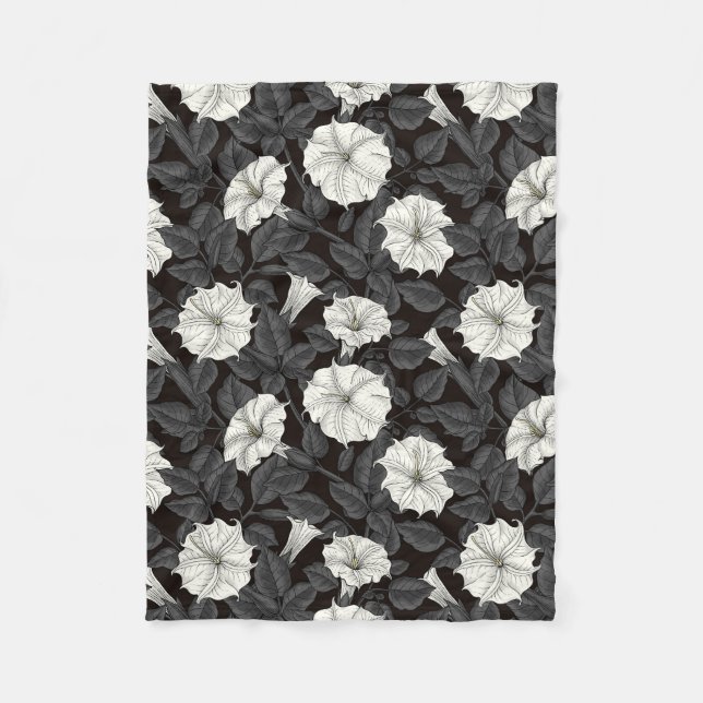 Manta Polar Moonflowers Fleece Blanket (Anverso)