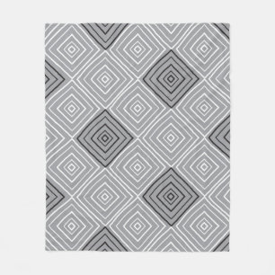 Manta Polar Moqueta de alfombra retro: patrón decorativo sin c
