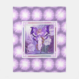 Manta Polar Morado Sun hada Fleece Blanket