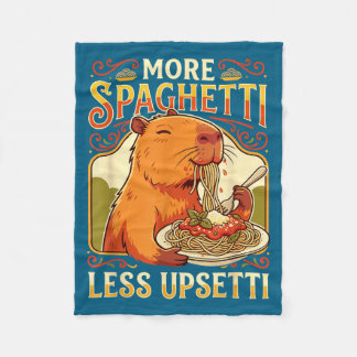 Manta Polar More Spaghetti Less Upsetti Capybara
