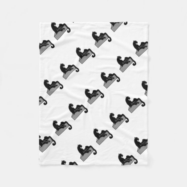 Manta Polar moreno negro (Anverso)