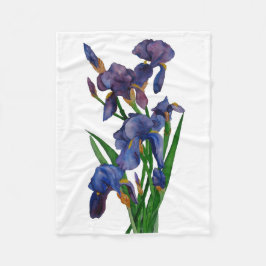 Manta Polar Morple Iris Fleecy Blanket