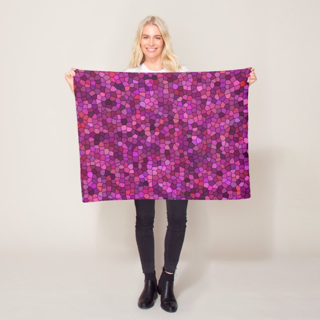 Manta Polar Mosaic Pink (In situ)