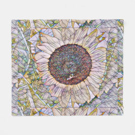 Manta Polar Mosaic Sunflower Blanket