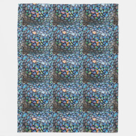 Manta Polar Mosaico de ópalo1