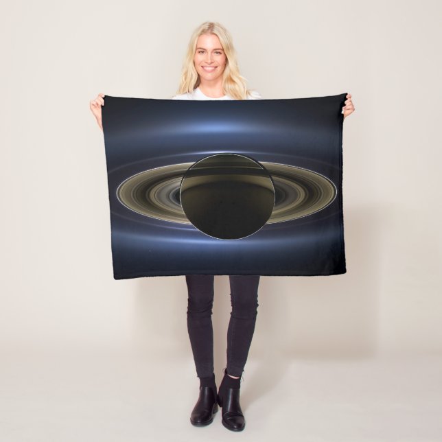 Manta Polar Mosaico Del Sistema Saturno Retroiluminado Por El  (In situ)