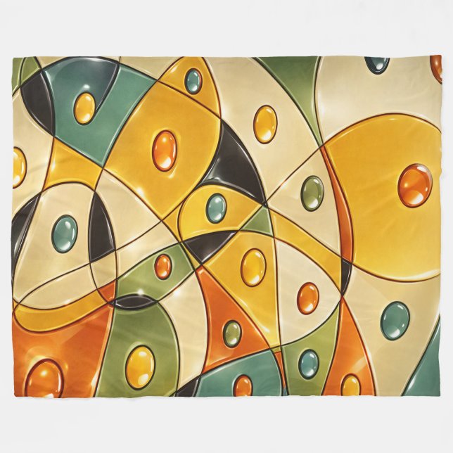 Manta Polar Mosaico Solar Crest (Frente (Horizontal))