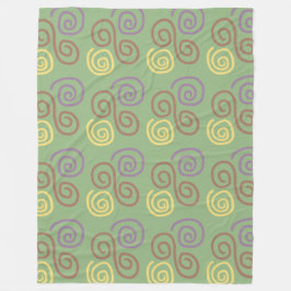 Manta Polar Mosaico suave