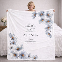 Manta Polar Mother of the Bride Anemone Floral Wedding Gift  