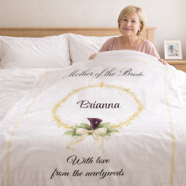 Manta Polar Mother of the Bride Keepsake Wedding Party Gift 