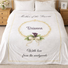 Manta Polar Mother of the Groom Keepsake Wedding Party Gift 