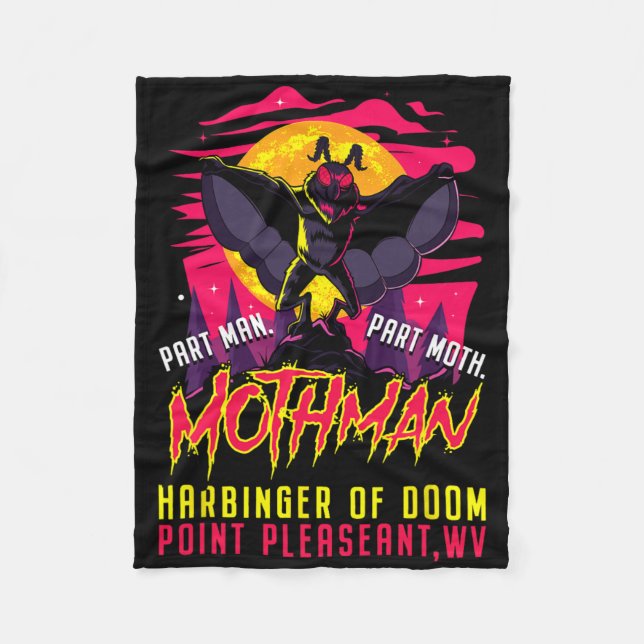 Manta Polar Mothman Fun Cryptiinger Part Man Part Moth (Anverso)